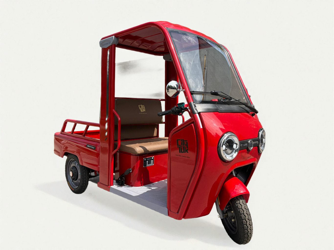 CityTuk Canopy 2026 in Rot